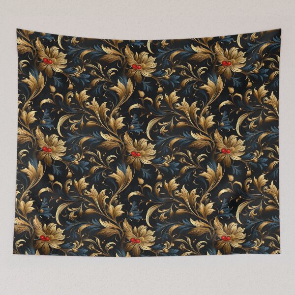 Aperçu de l'œuvre Décor baroque et damassé élégant : motifs ornés vintage créée et vendue par AlienSkinEyes.