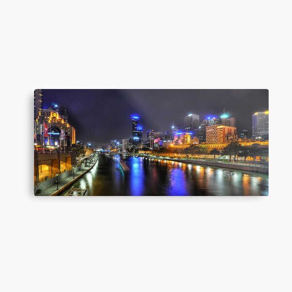 Melbourne Metal Print