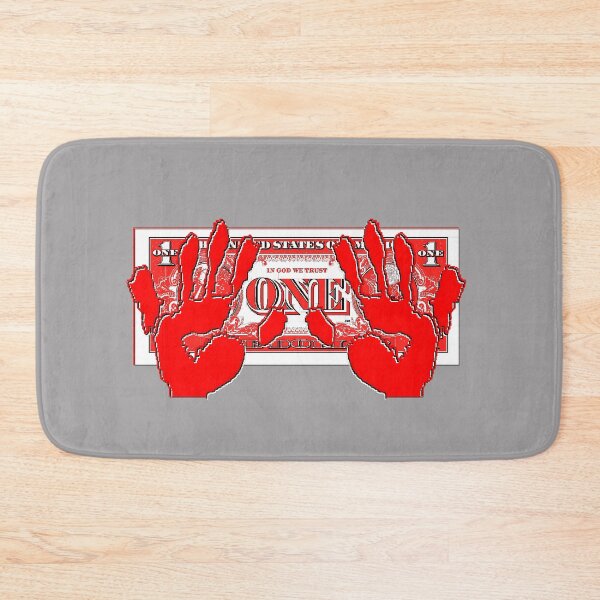 Item preview, palm print hand one dollar 1 banknote dolar designed and sold by 4rpixs.
