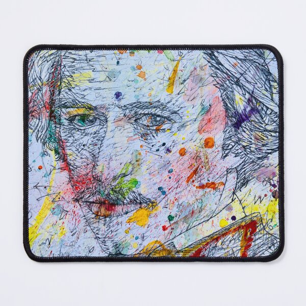Item preview, HUGO WOLF watercolor portrait designed and sold by lautir.