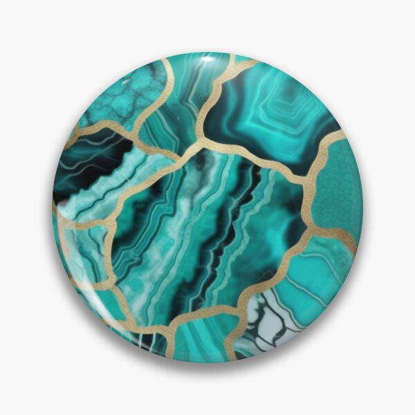 Item preview, Light Green Marble Geodes and Texture with Gold Flecks designed and sold by BirdsnStuff.