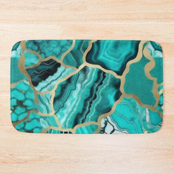 Item preview, Light Green Marble Geodes and Texture with Gold Flecks designed and sold by BirdsnStuff.