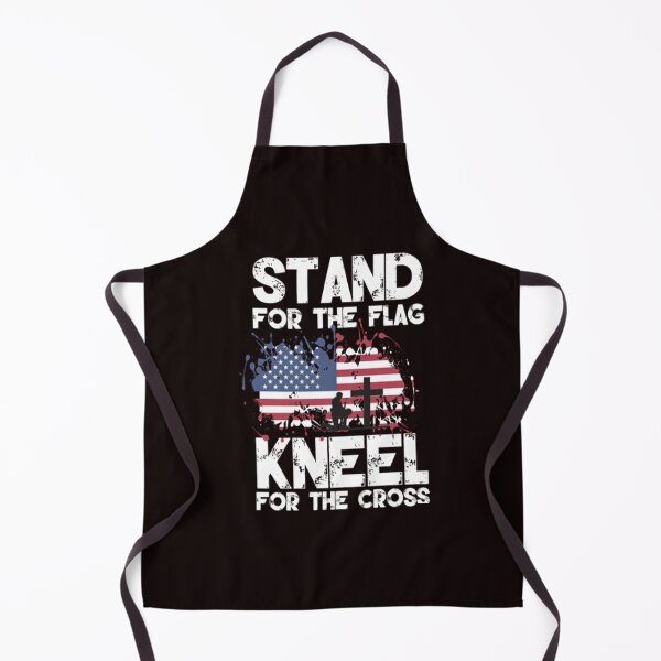 Item preview, I Stand For The Flag And Kneel For The Cross designed and sold by RicoTurcotte.