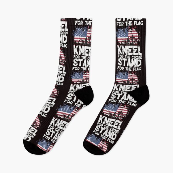 Item preview, I Stand For The Flag And Kneel For The Cross   designed and sold by RicoTurcotte.