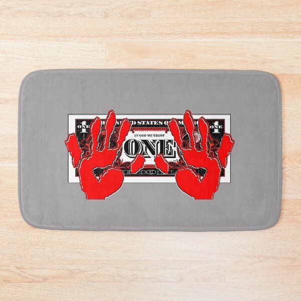 Item preview, palm print hand one dollar 1 banknote dolar designed and sold by 4rpixs.