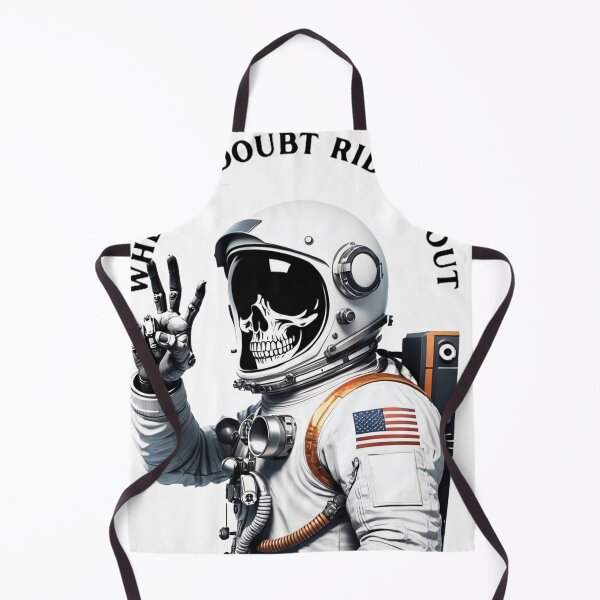 Item preview, Skull in helmet of astronaut  designed and sold by Elegant Edge.