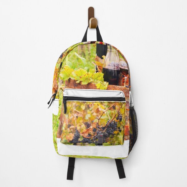 Item preview, Red wine and grapes in vineyard agriculture designed and sold by goceris.