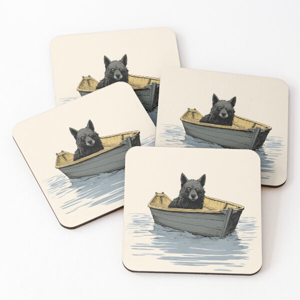 Item preview, Dog on a boat designed and sold by akwariuma.