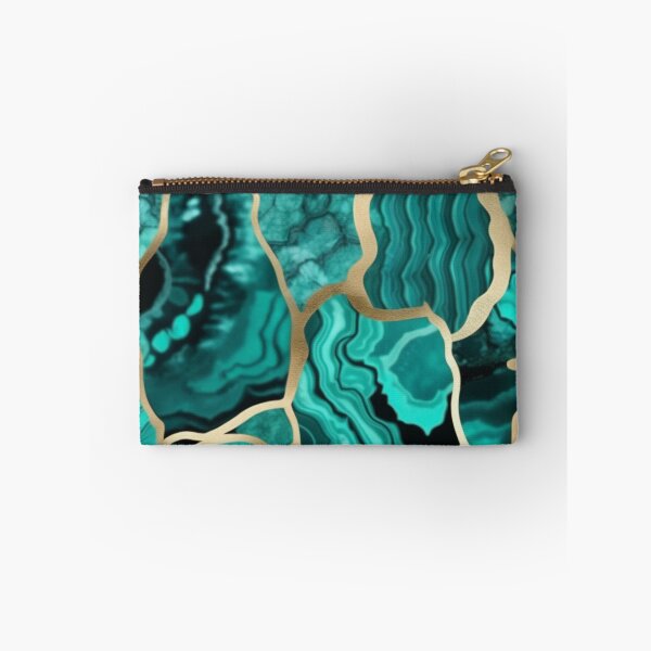 Item preview, Light Green Marble Geodes and Texture with Gold Flecks designed and sold by BirdsnStuff.