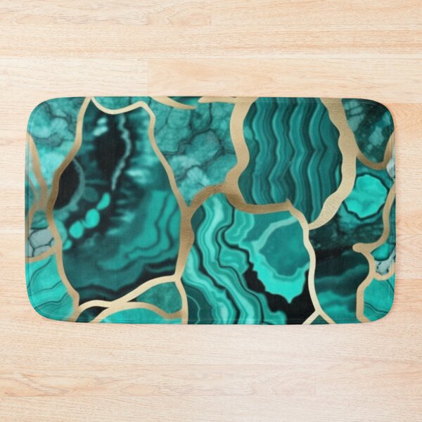 Item preview, Light Green Marble Geodes and Texture with Gold Flecks designed and sold by BirdsnStuff.