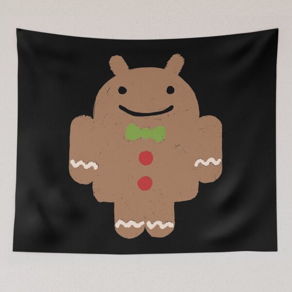 Item preview, Icon pencil drawing sketch Android Gingerbread logo OS Google sticker pack designed and sold by KennyLucky.