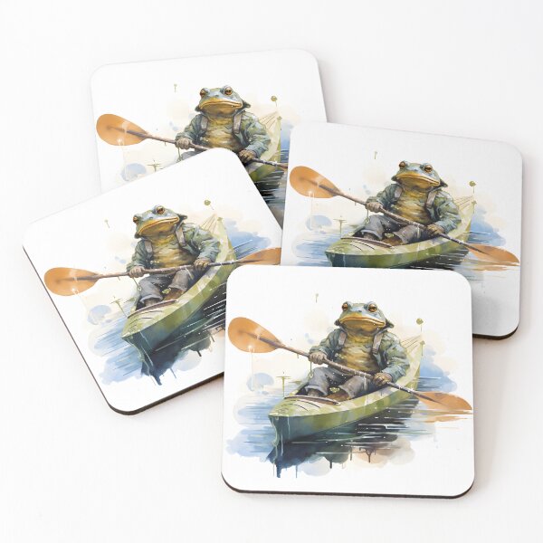 Item preview, Just frog kayaking designed and sold by akwariuma.