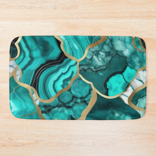 Item preview, Light Green Marble Geodes and Texture with Gold Flecks designed and sold by BirdsnStuff.