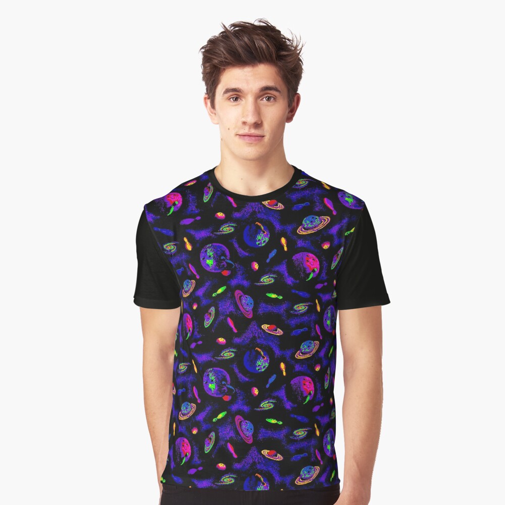 "Cosmic Bowling Carpet" T-shirt for Sale by bradbeideman | Redbubble ...