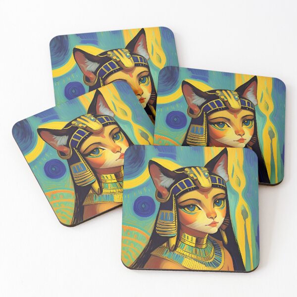 Item preview, Bastet Egyptian Cat Goddess designed and sold by soulfulprintss8.