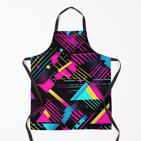 Item preview, 80s and 90s Retro Pop Synthwave Pattern designed and sold by AeonAcademy.