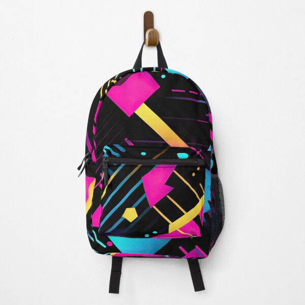 Item preview, 80s and 90s Retro Pop Synthwave Pattern designed and sold by AeonAcademy.
