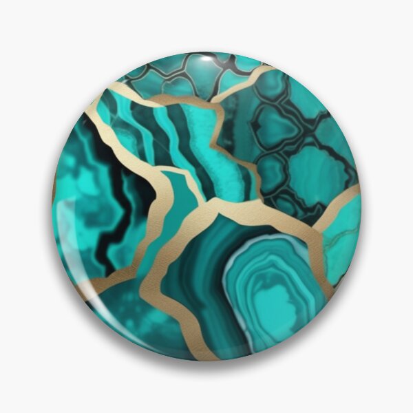 Item preview, Light Green Marble Geodes and Texture with Gold Flecks designed and sold by BirdsnStuff.