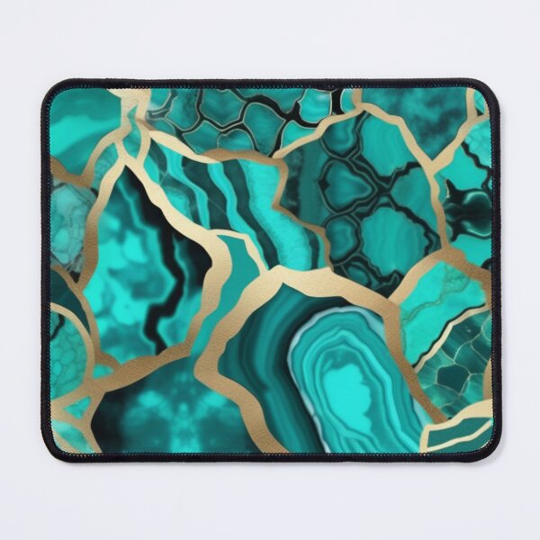 Item preview, Light Green Marble Geodes and Texture with Gold Flecks designed and sold by BirdsnStuff.