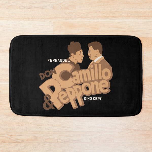 Item preview, Vintage Typo Don Camillo Peppone Design designed and sold by Boogosh.