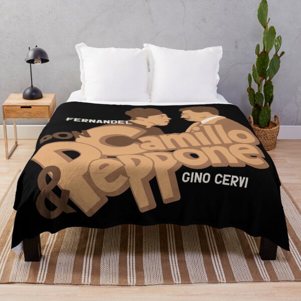 Item preview, Vintage Typo Don Camillo Peppone Design designed and sold by Boogosh.