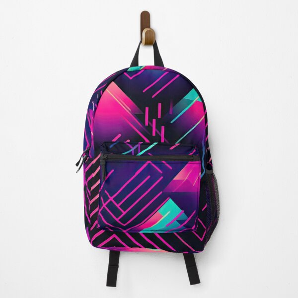 Item preview, 80s and 90s Retro Pop Synthwave Pattern designed and sold by AeonAcademy.
