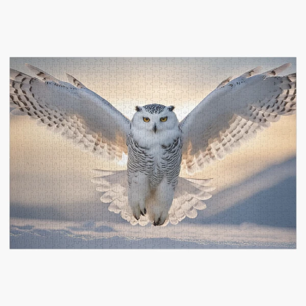 値下げ　アールビバン　版画　てぃんくる　SNOWY OWL 値下げ アールビバン 版画 てぃんくる SNOWY OWL - メルカリ