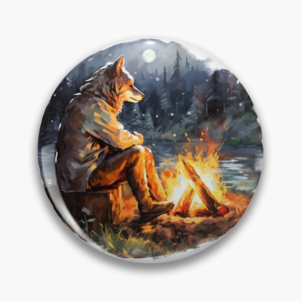 Item preview, Lonely wolf designed and sold by akwariuma.