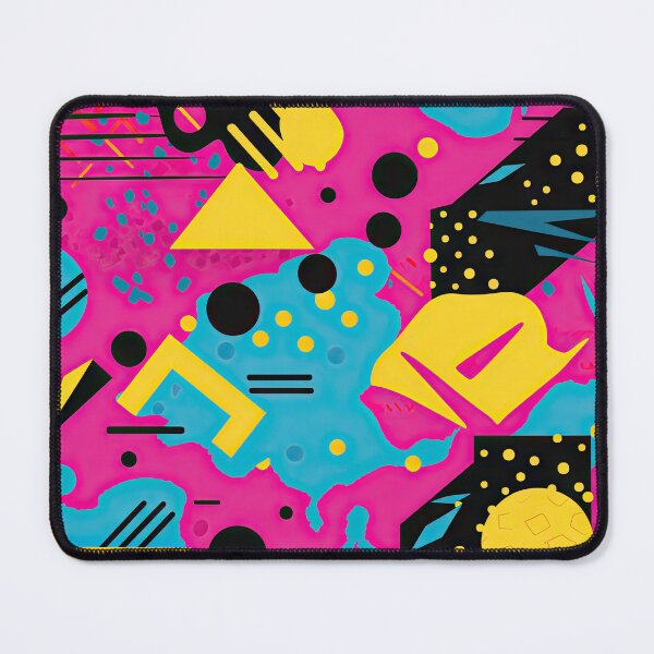 Item preview, Funky 80s and 90s Nostalgia Pop Pattern designed and sold by AeonAcademy.