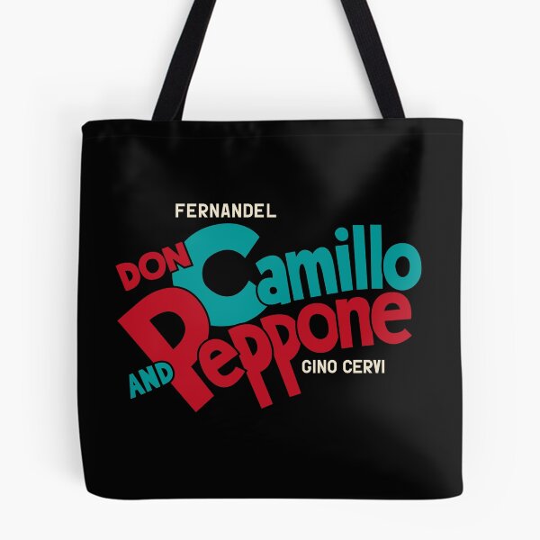 Item preview, Don Camillo and Peppone Typography Design - Classic Italian Cinema Art designed and sold by Boogosh.