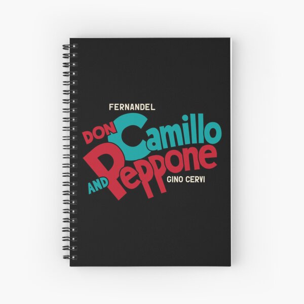 Item preview, Don Camillo and Peppone Typography Design - Classic Italian Cinema Art designed and sold by Boogosh.