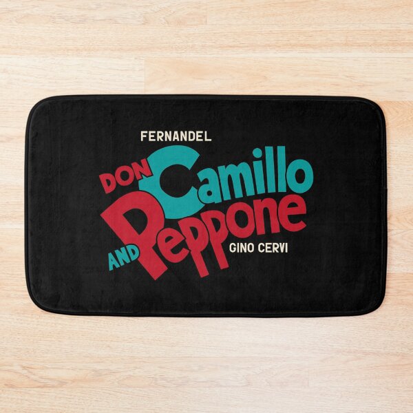 Item preview, Don Camillo and Peppone Typography Design - Classic Italian Cinema Art designed and sold by Boogosh.