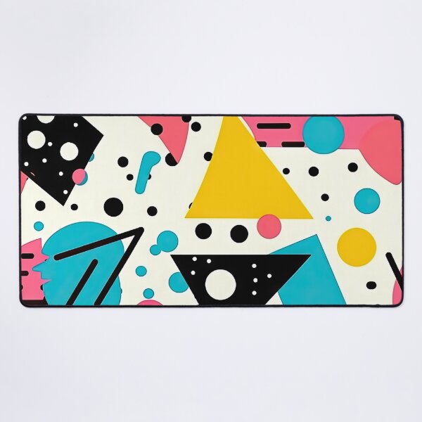 Item preview, Funky 80s and 90s Nostalgia Pop Pattern designed and sold by AeonAcademy.