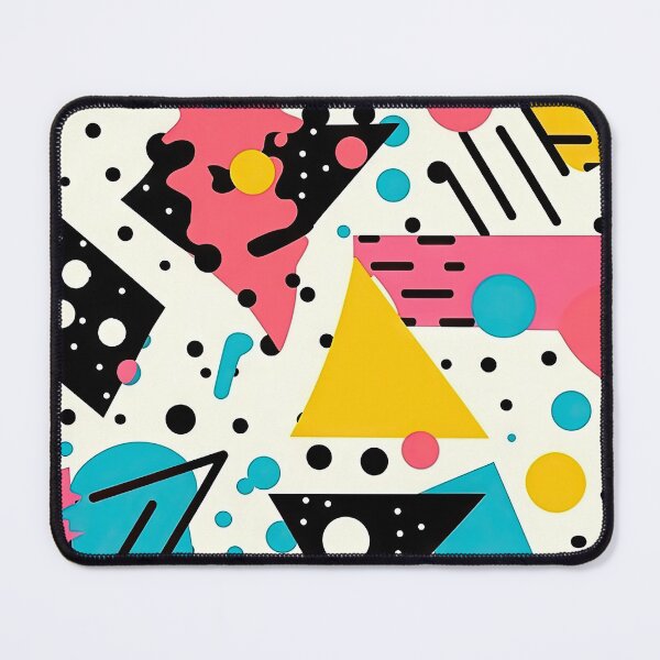 Item preview, Funky 80s and 90s Nostalgia Pop Pattern designed and sold by AeonAcademy.