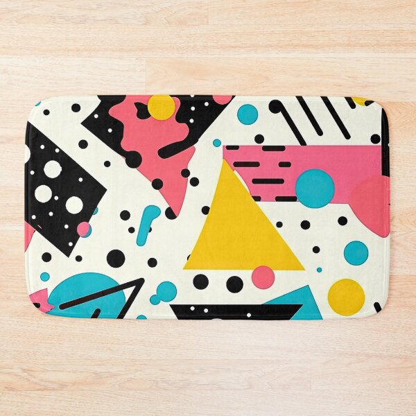 Item preview, Funky 80s and 90s Nostalgia Pop Pattern designed and sold by AeonAcademy.