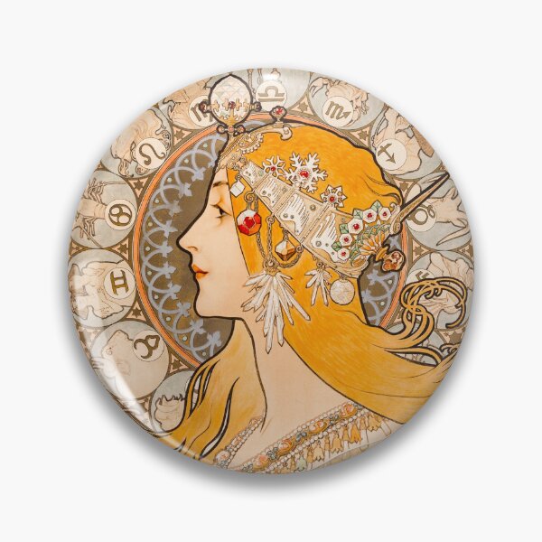 Item preview, Alphonse Mucha. Art Nouveau Poster La Plume designed and sold by likiska.