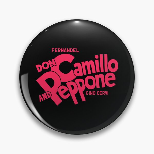 Item preview, Don Camillo and Peppone Typography Design - Classic Italian Cinema Art designed and sold by Boogosh.