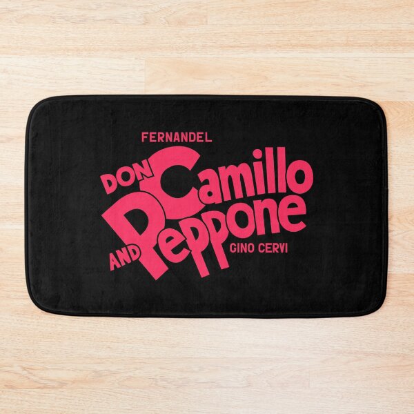 Item preview, Don Camillo and Peppone Typography Design - Classic Italian Cinema Art designed and sold by Boogosh.