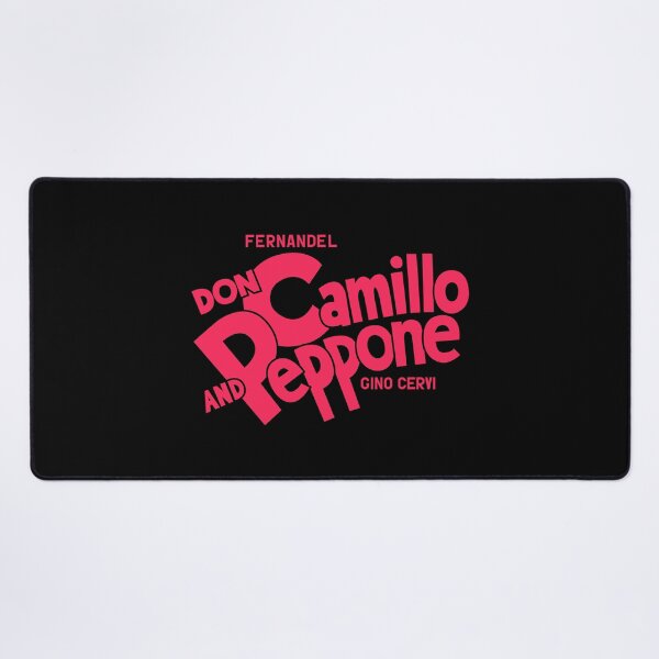 Item preview, Don Camillo and Peppone Typography Design - Classic Italian Cinema Art designed and sold by Boogosh.