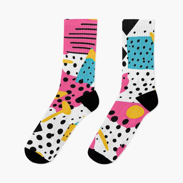 Item preview, Funky 80s and 90s Nostalgia Pop Pattern designed and sold by AeonAcademy.