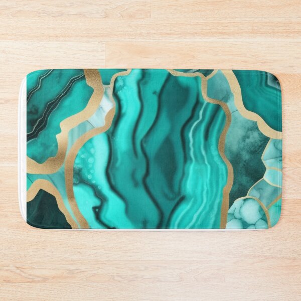 Item preview, Light Green Marble Geodes and Texture with Gold Flecks designed and sold by BirdsnStuff.