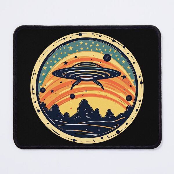 Item preview, UFOs in the Night Sky - Jackson Pollock style designed and sold by Totalthrive.