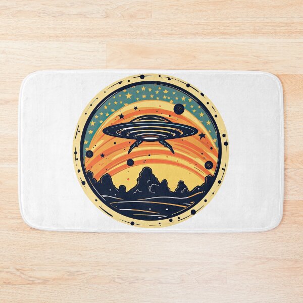 Item preview, UFOs in the Night Sky - Jackson Pollock style designed and sold by Totalthrive.