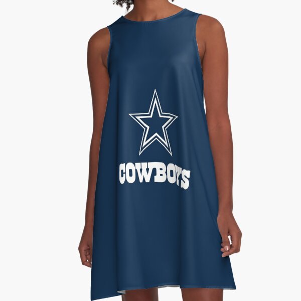 Dallas Cowboys Ladies Dresses, Cowboys Jersey Dress, Strapless