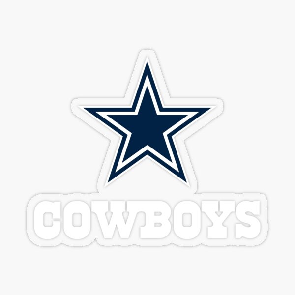 Dallas Cowboys Throwback Circle Logo Vinyl Decal / Sticker 10 sizes!!