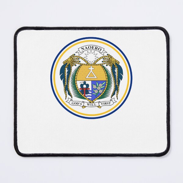 Item preview, Nauru Circled Coat of Arms designed and sold by LeoneBisaillon.