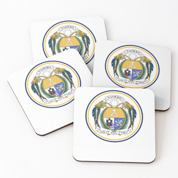 Item preview, Nauru Circled Coat of Arms designed and sold by LeoneBisaillon.