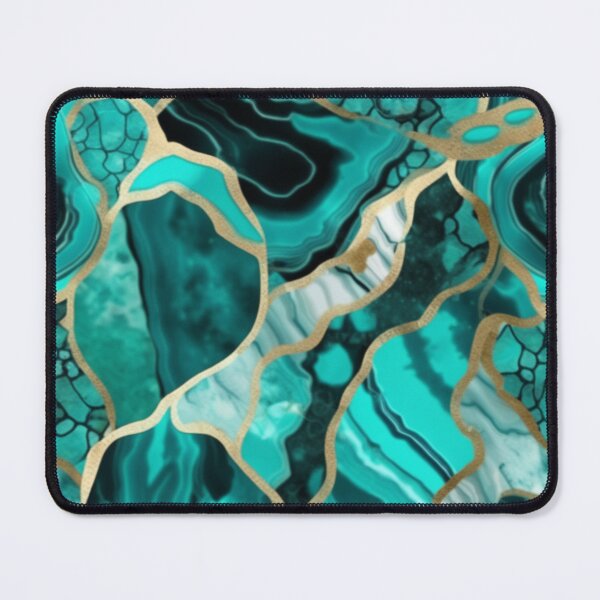 Item preview, Light Green Marble Geodes and Texture with Gold Flecks designed and sold by BirdsnStuff.