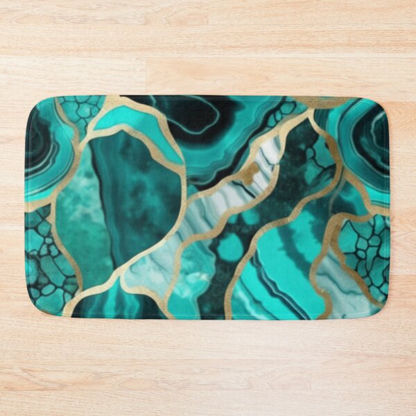 Item preview, Light Green Marble Geodes and Texture with Gold Flecks designed and sold by BirdsnStuff.