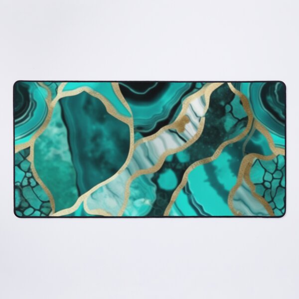 Item preview, Light Green Marble Geodes and Texture with Gold Flecks designed and sold by BirdsnStuff.